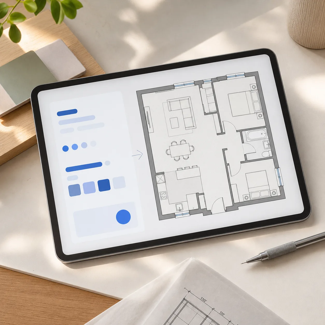 floor plan prompt and room-constraint workflow for ai blueprint generator