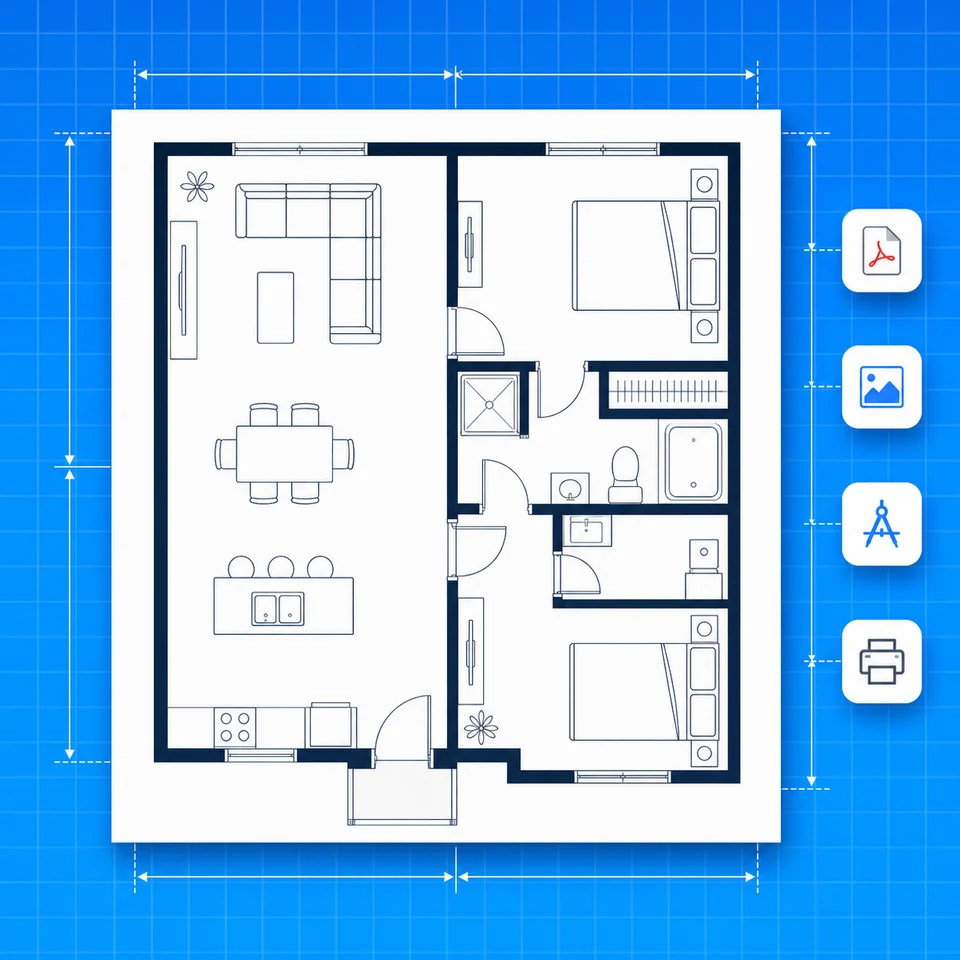 2D Floor Plan Generator cover
