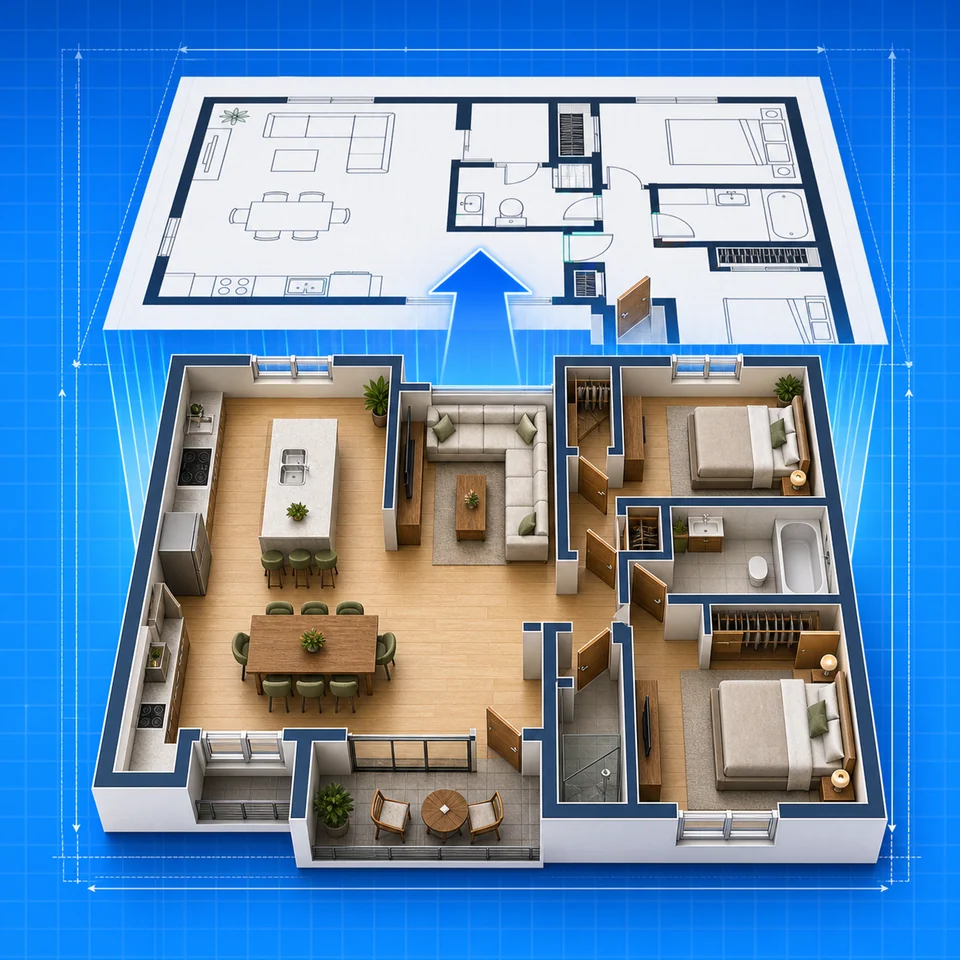 3D Floor Plan Generator cover
